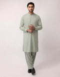 Mint Blended Semi-Formal Kameez Shalwar for Men | Ready To Wear