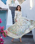 03-Piece Lawn Embroidered Suit - Ready To Wear