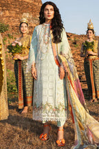 03-Piece Lawn Suit With Embroidery - Ready To Wear