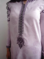 3 Piece Stitched Printed Lawn Suit - Ready To Wear