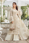 03 Piece Stitched Embroidered Chiffon Suit - Ready To Wear