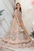 Heavy Embroidered Net 3-Piece Stitched Suit with Adda Work & Jhall Embroidered Dupatta | Ready To Wear