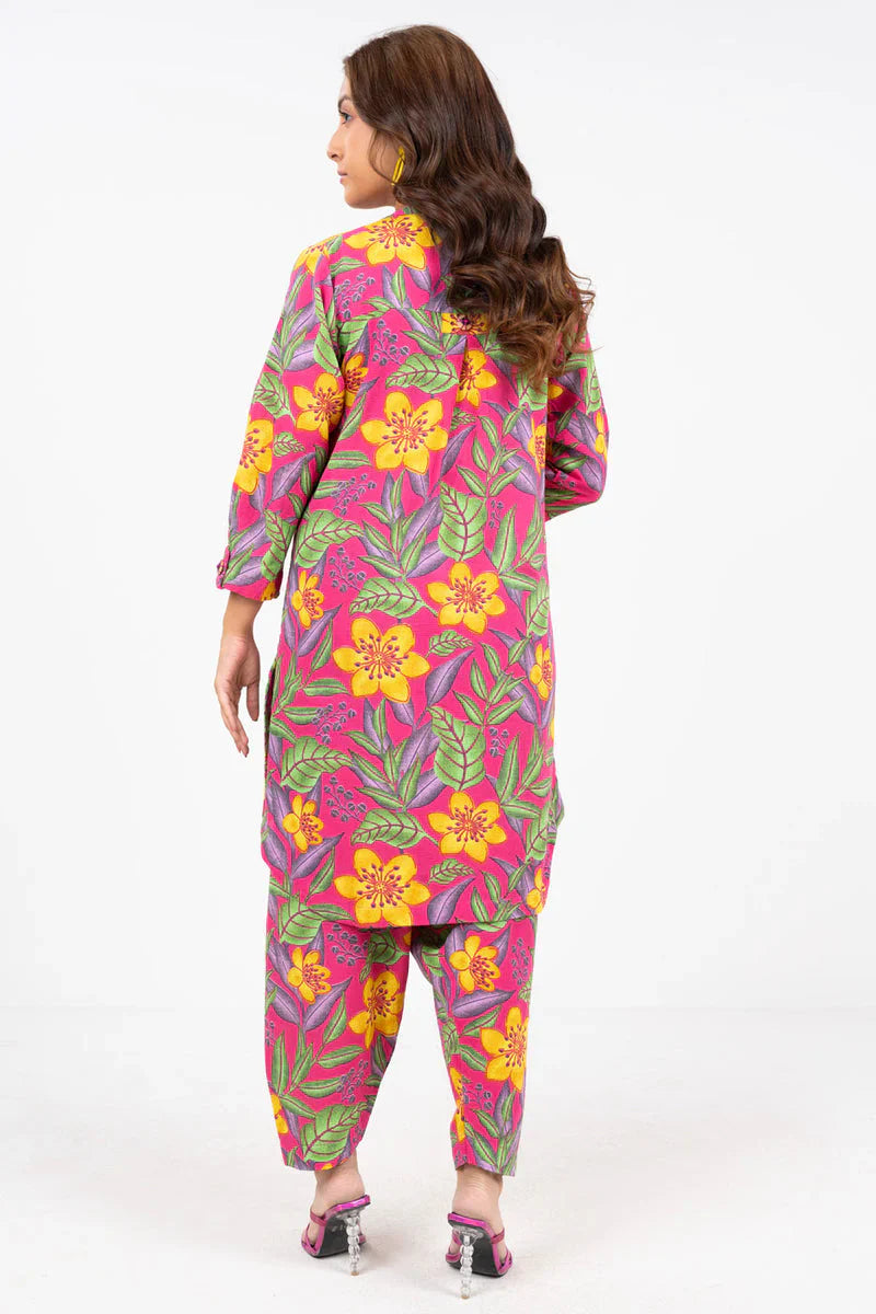 02 Piece Stitched Cotton Suit - Ready To Wear