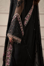 03 Piece Stitched Chiffon Suit - Ready To Wear