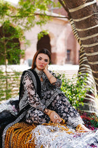03 Piece Stitched Chiffon Suit - Ready To Wear