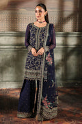 03 Piece Stitched Chiffon Suit - Ready To Wear