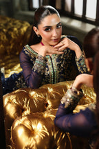 03 Piece Stitched Chiffon Suit - Ready To Wear