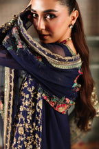 03 Piece Stitched Chiffon Suit - Ready To Wear