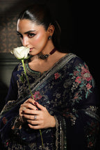 03 Piece Stitched Chiffon Suit - Ready To Wear