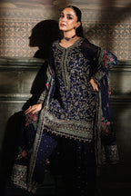 03 Piece Stitched Chiffon Suit - Ready To Wear