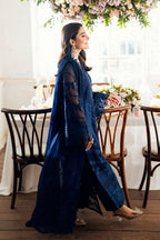 03 Piece Stitched Luxury Chiffon Dress - Ready To Wear
