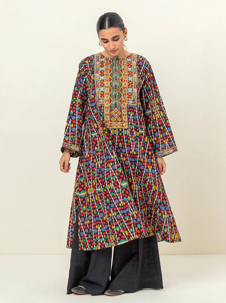02 Piece Stitched Cotton Suit - Ready To Wear