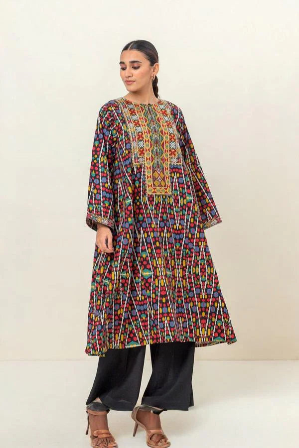 02 Piece Stitched Cotton Suit - Ready To Wear