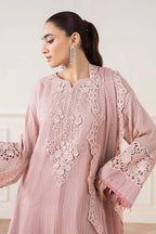 03 Piece Stitched Chiffon Embroidery Suit - Ready To Wear