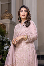 03 Piece Stitched Chiffon Suit - Ready To Wear