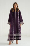 03 Piece Stitched Chiffon Suit - Ready To Wear