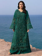 03-Piece Lawn Embroidered Suit - Ready To Wear