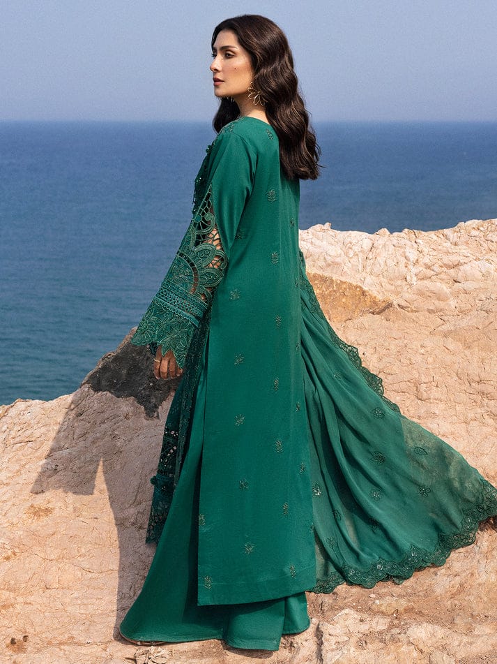 03-Piece Lawn Embroidered Suit - Ready To Wear