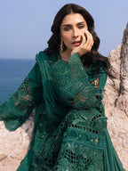 03-Piece Lawn Embroidered Suit - Ready To Wear