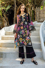 Heavy Embroidered Lawn 3-Piece Stitched Suit – Ready To Wear