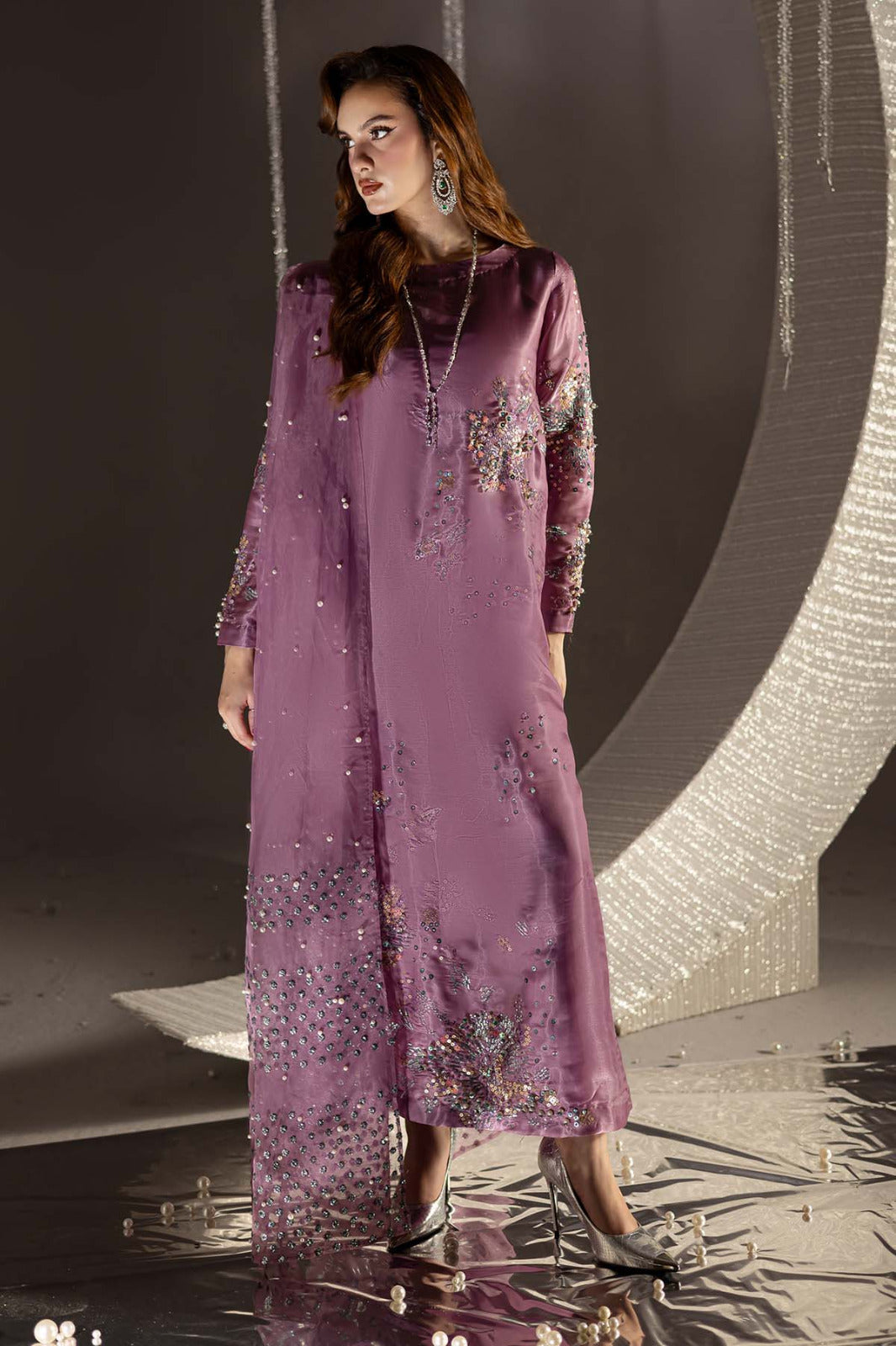 Nureh Luxury Tiny Twinkles Lawn 3-Piece Stitched Suit