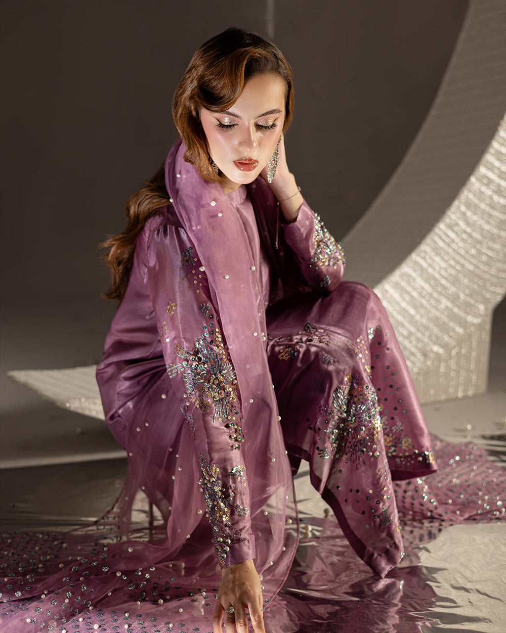 Nureh Luxury Tiny Twinkles Lawn 3-Piece Stitched Suit
