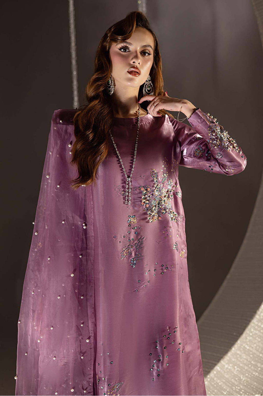 Nureh Luxury Tiny Twinkles Lawn 3-Piece Stitched Suit