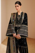 Heavy Embroidered Sequence Lawn 3-Piece Stitched Suit with Embroidered Chiffon Dupatta | Ready To Wear