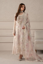 Embroidered Chiffon 3-Piece Stitched Suit with Adda Handwork & Digital Silk Dupatta | Ready To Wear