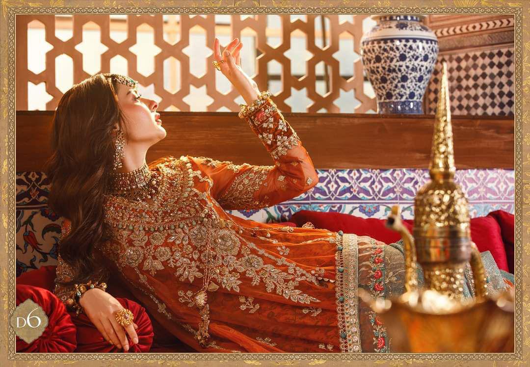 Hand Embellished Angrakha 3-Piece Stitched Suit with Net Dupatta & Silk Trouser | Ready To Wear
