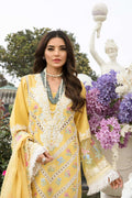 Heavy Embroidered Schiffli Lawn 3-Piece Stitched Suit with Organza Dupatta | Ready To Wear