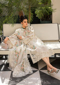 Heavy Embroidered Schiffli Lawn 3-Piece Stitched Suit with Organza Dupatta & Handwork | Ready To Wear