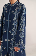 Heavy Embroidered Lawn 3-Piece Stitched Suit with Chiffon Dupatta & Cutwork | Ready To Wear