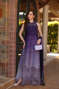 Double Shaded Printed Lawn 3-Piece Stitched Suit with Embroidered Chiffon Dupatta | Ready To Wear