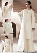 Shisha Silk 3-Piece Stitched Suit with Swarovski Crystal Work & Organza Dupatta | Ready To Wear