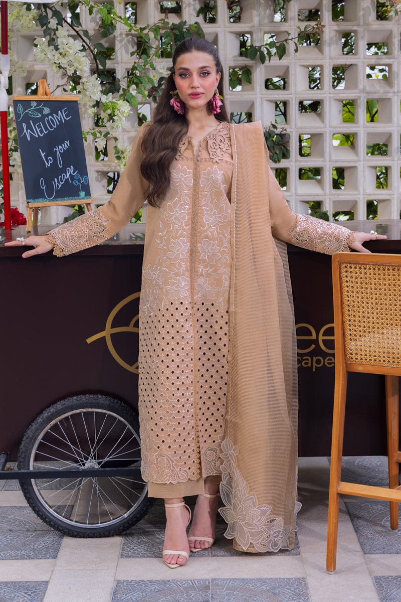 Embroidered Lawn 3 Piece Stitched Suit