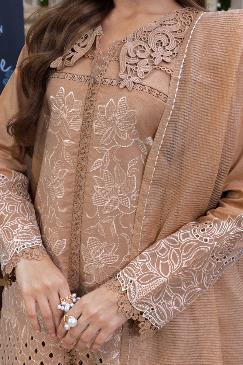 Embroidered Lawn 3 Piece Stitched Suit