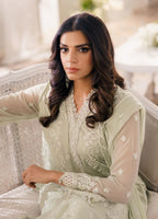 03 Piece Stitched Chiffon Suit - Ready To Wear