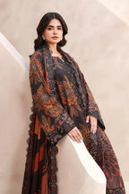 03-Piece Printed Lawn Suit - Ready To Wear